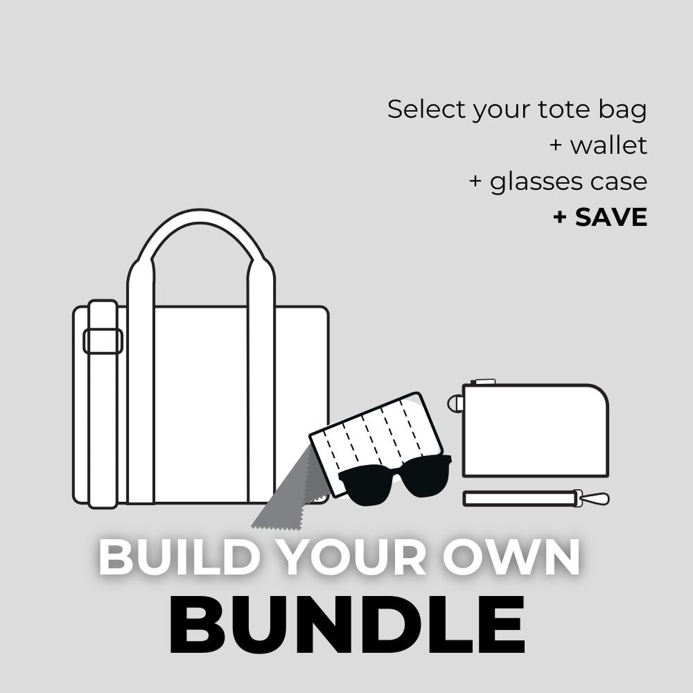 TOTE + WALLET + GLASSES CASE BUNDLE