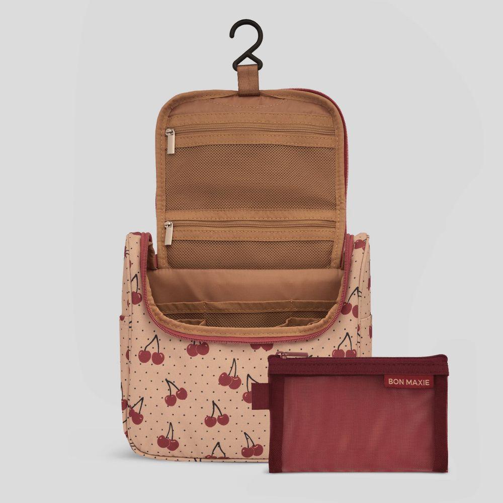 Bon Voyage Travel Toiletry Bag -- Cherries