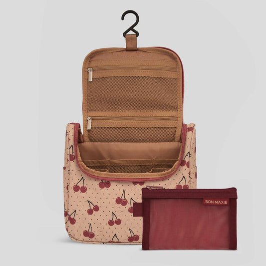 Bon Voyage Travel Toiletry Bag -- Cherries