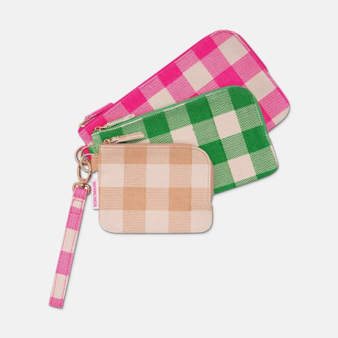Bag Buddy Pouch Set - Colour Gingham