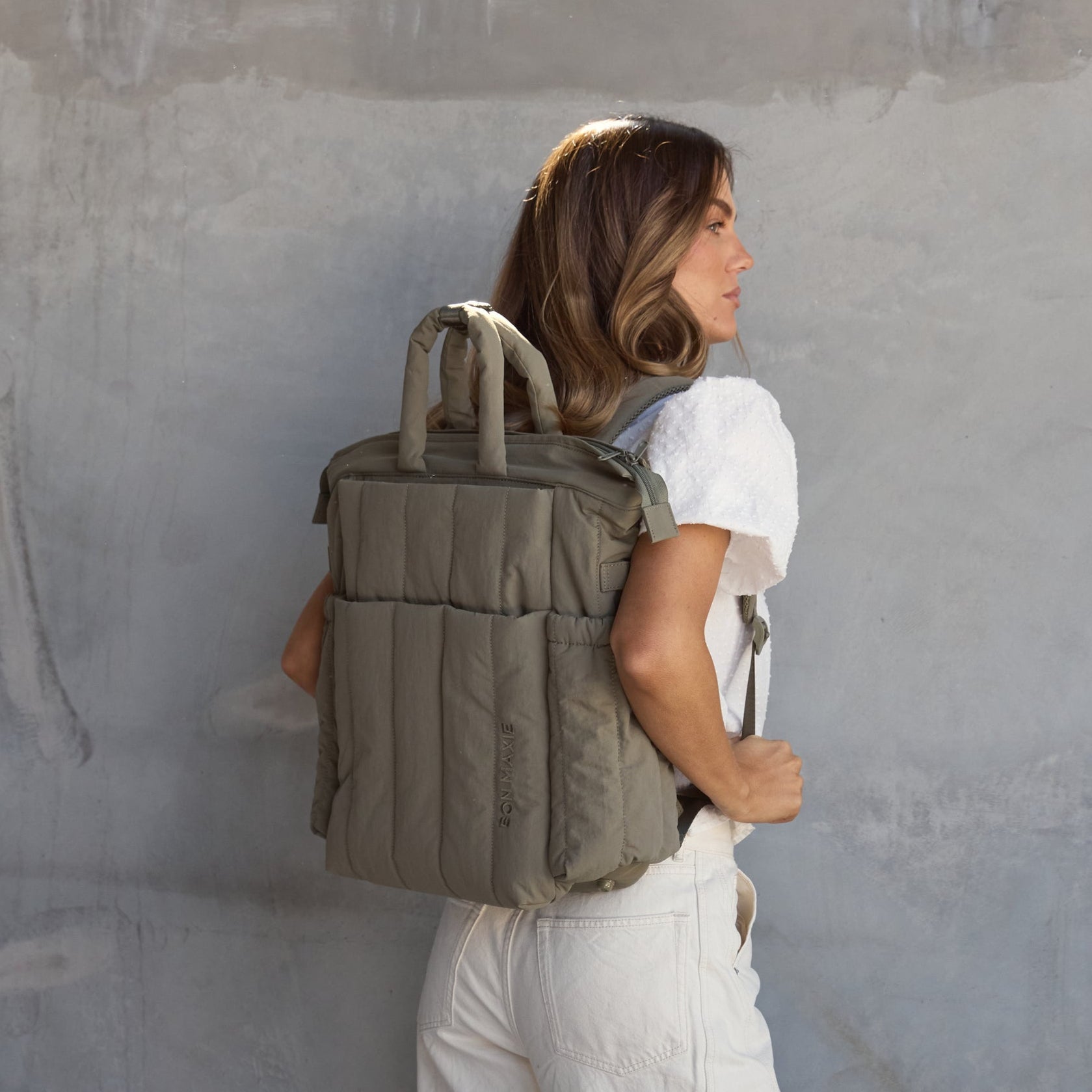 Cloudpack™ Backpack with Phone Pouch + Wet Bag -- Sage