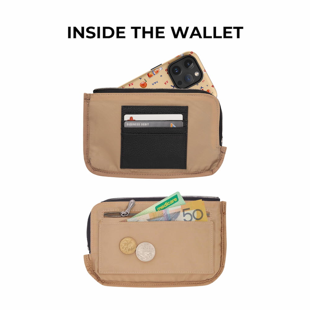 The Phone Wallet - Black