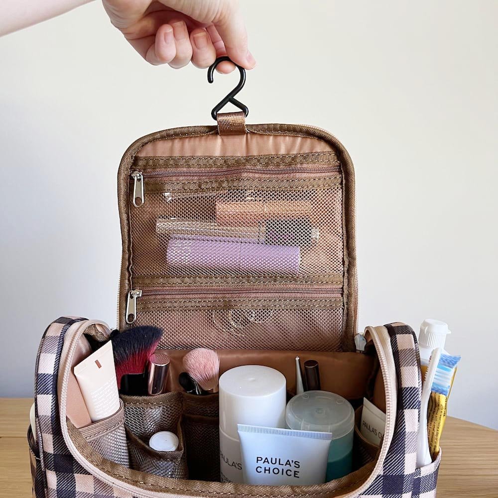 Bon Voyage Travel Toiletry Bag - Tartan Toiletry Bags