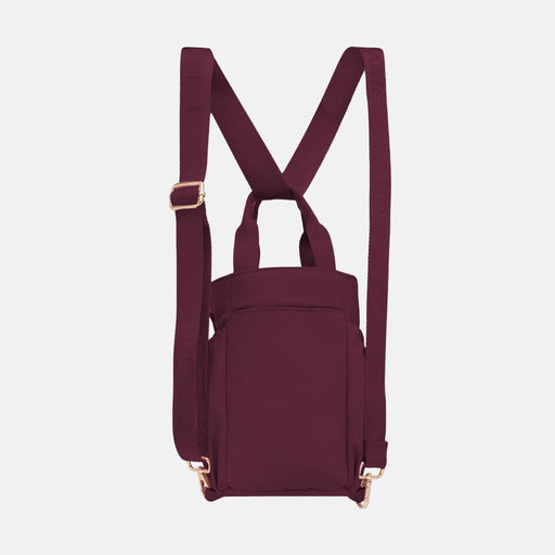 Multi-Wear Water Bottle Bag - Burgundy