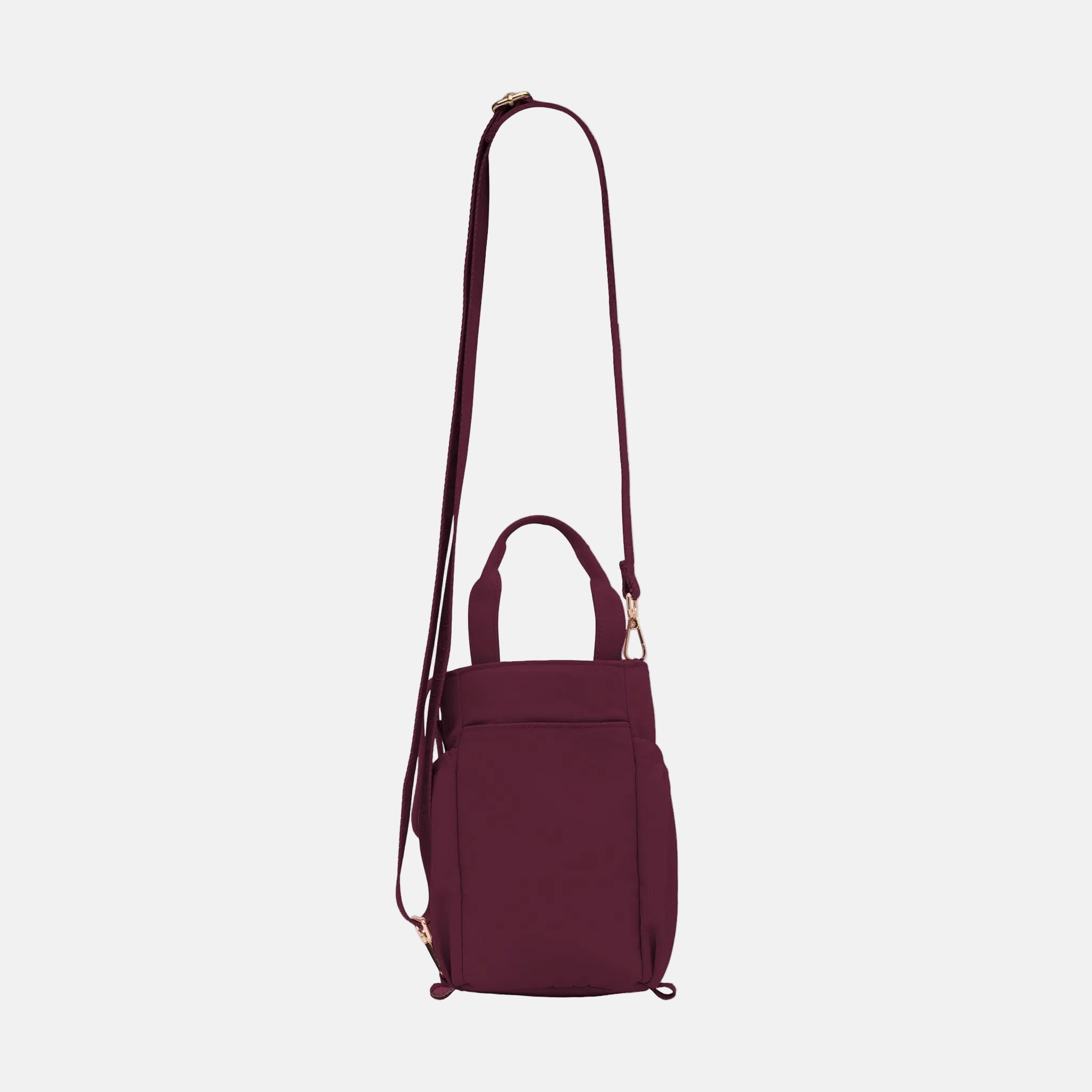 Multi-Wear Water Bottle Bag -- Burgundy