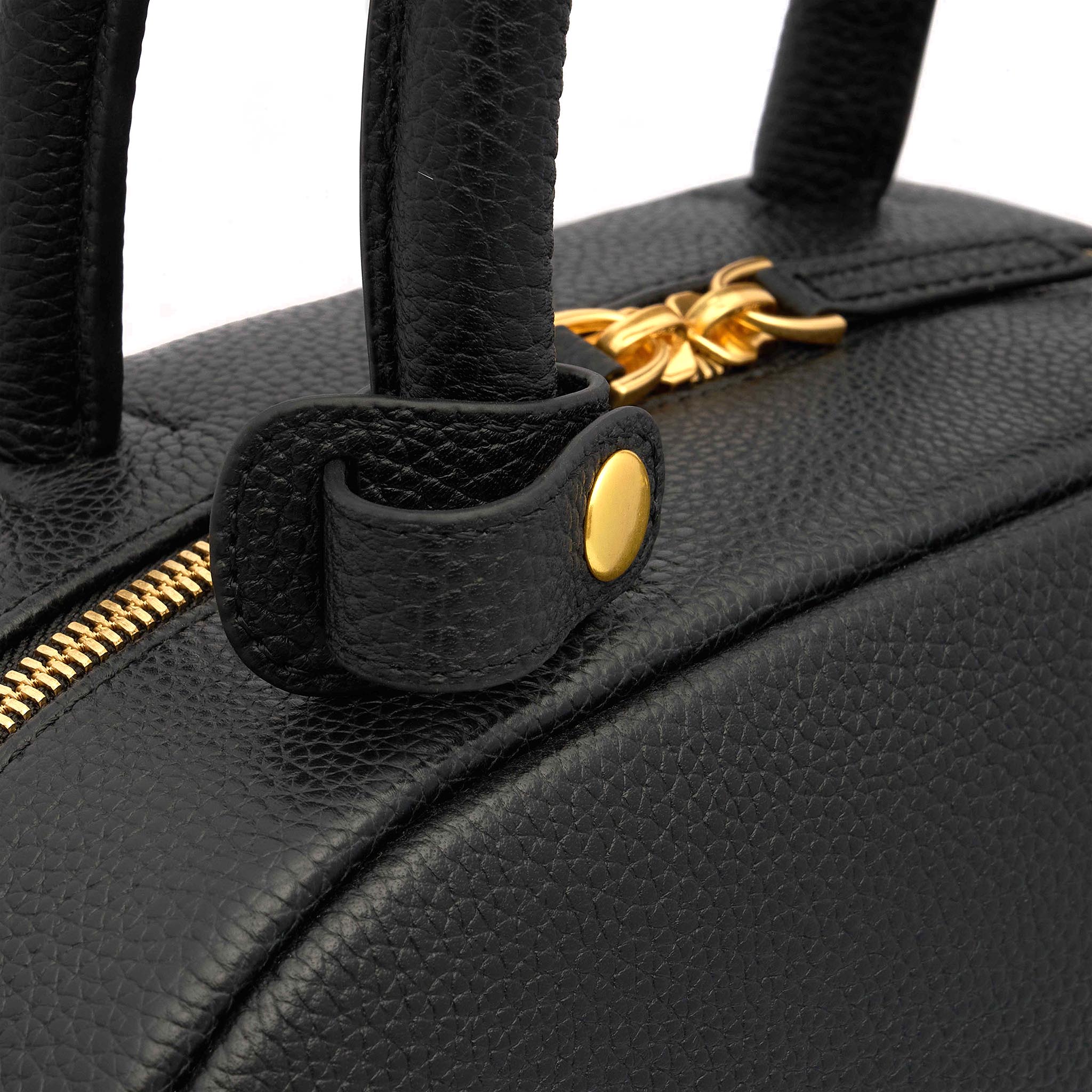 Bowler Leather Crossbody Bag -- Snake