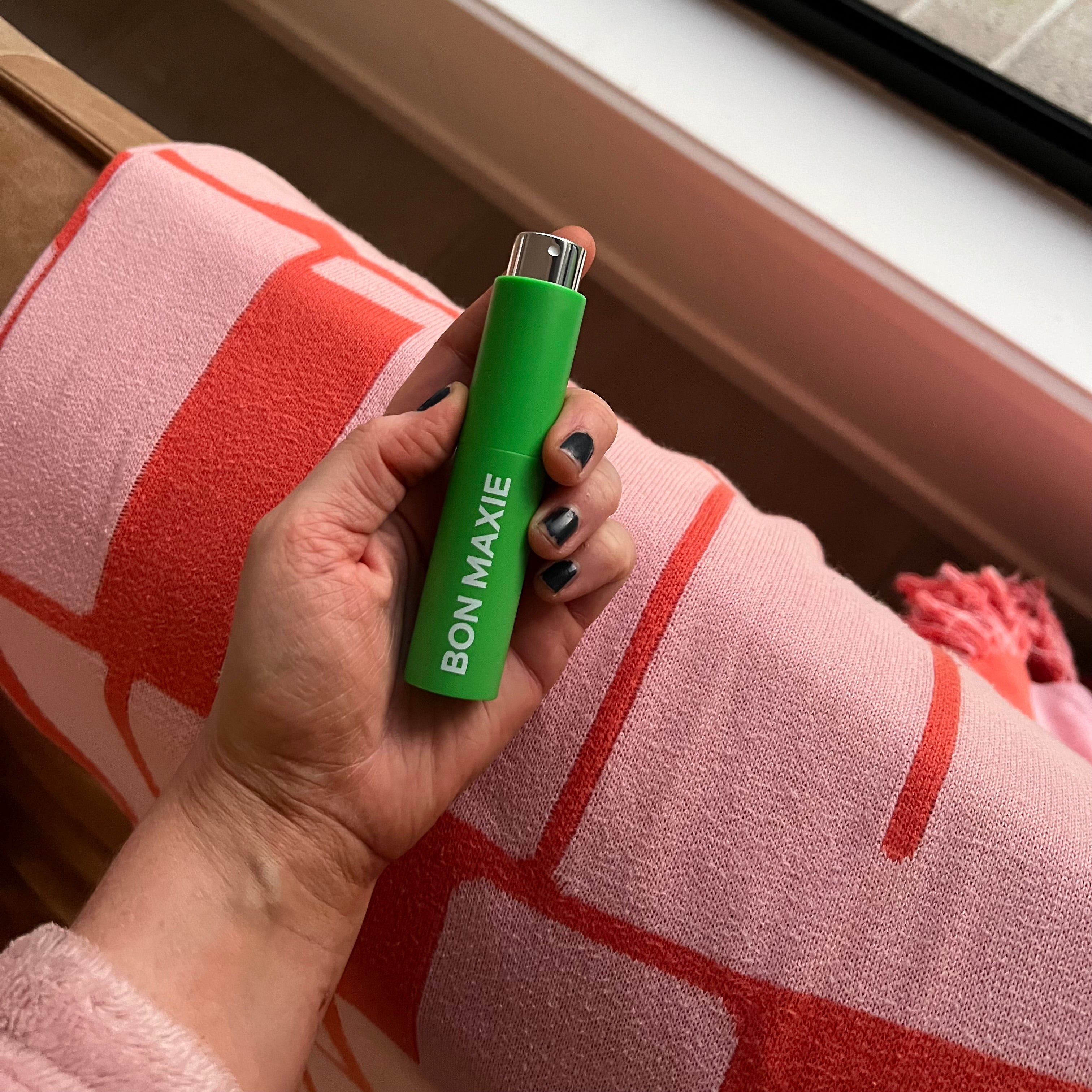 Refillable Perfume Atomiser -- Matte Green