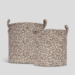 Handy Hampers Set of 2 - Leopard Hamper Set