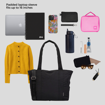 The Everyday Tote -- Black