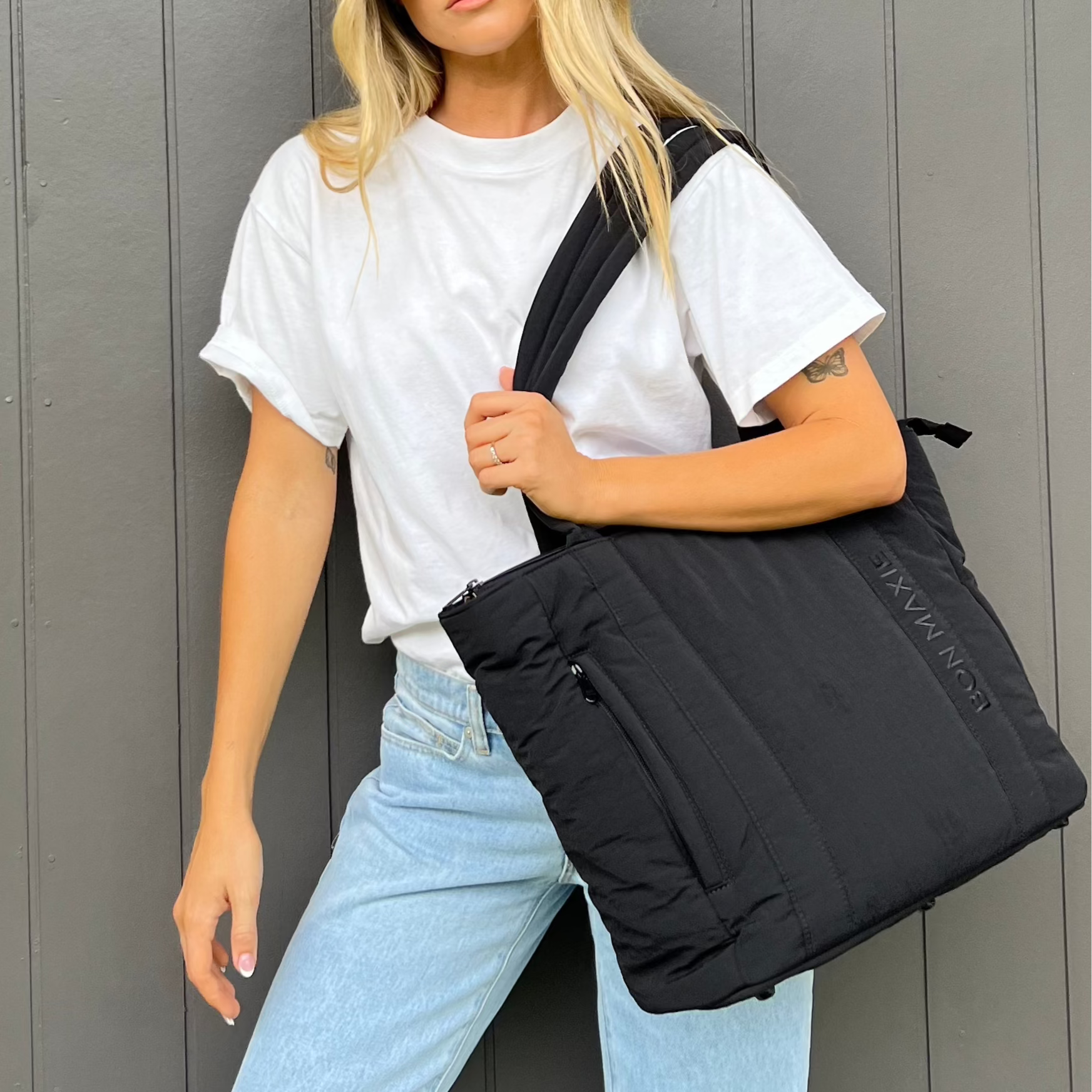 Everyday Tote Bag -- Black