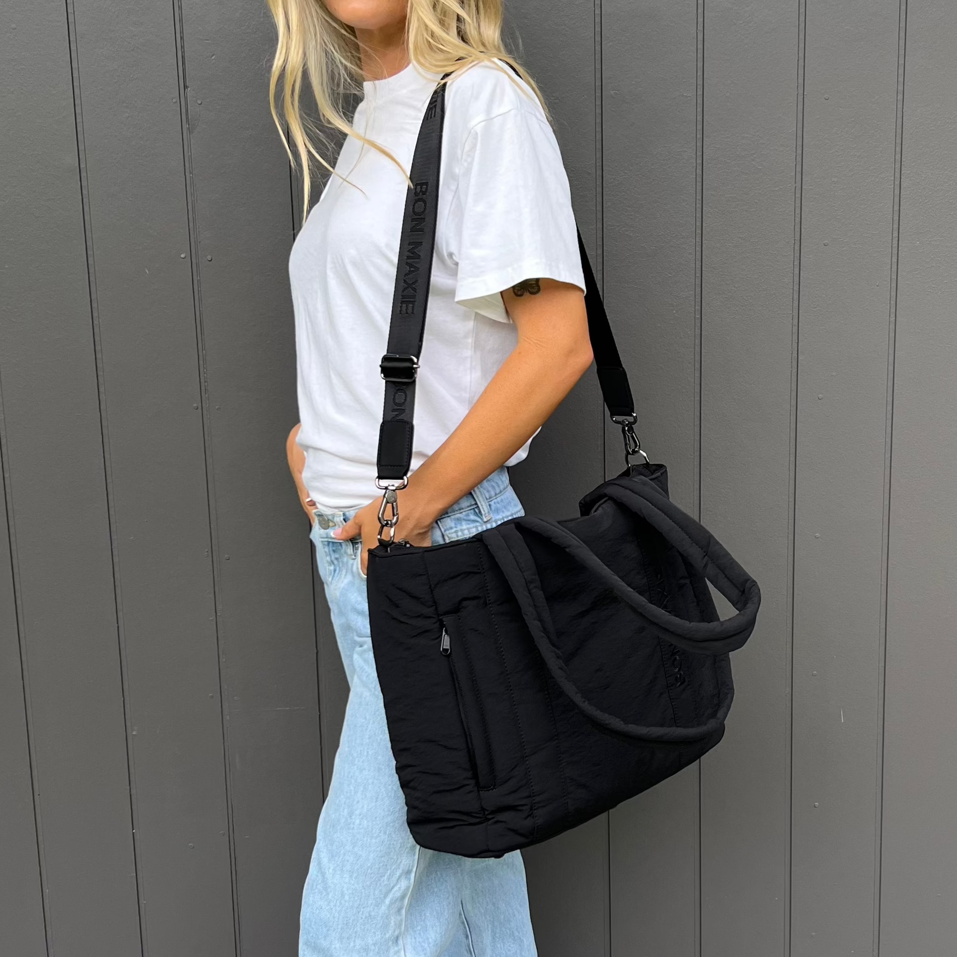 Everyday Tote Bag -- Black