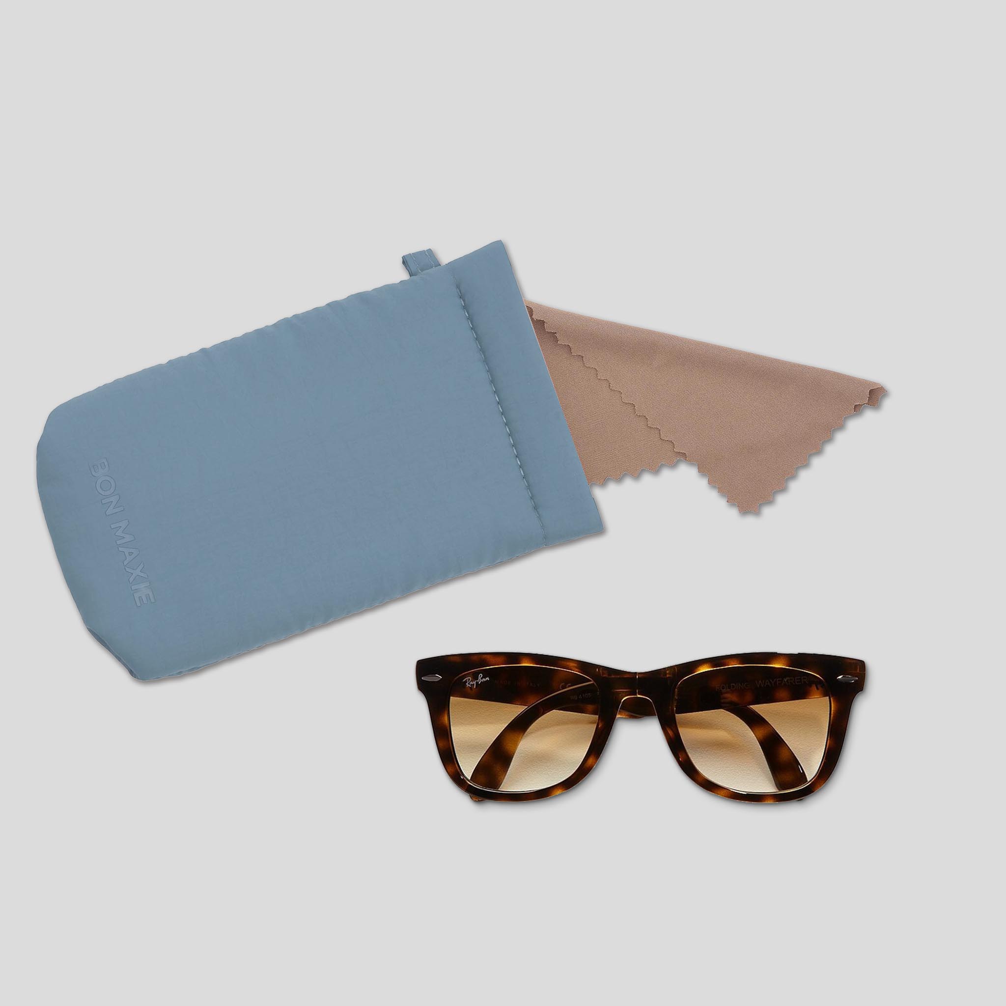 Easy-Squeezy Glasses Case -- Denim