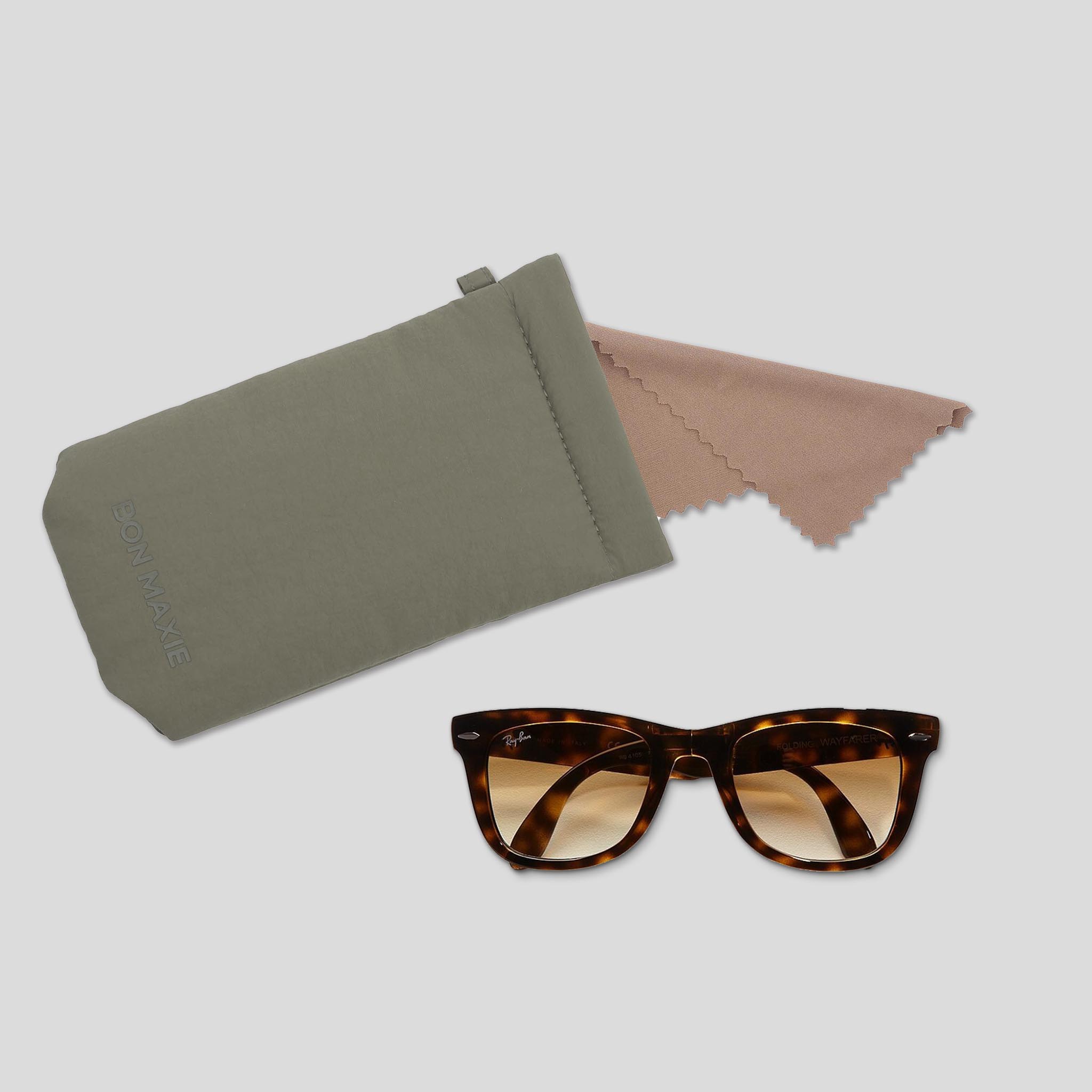 Easy-Squeezy Glasses Case -- Sage