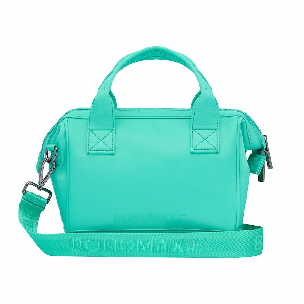 Go Crossbody Bag Aqua Waterproof Vegan Nylon Handbag BON MAXIE