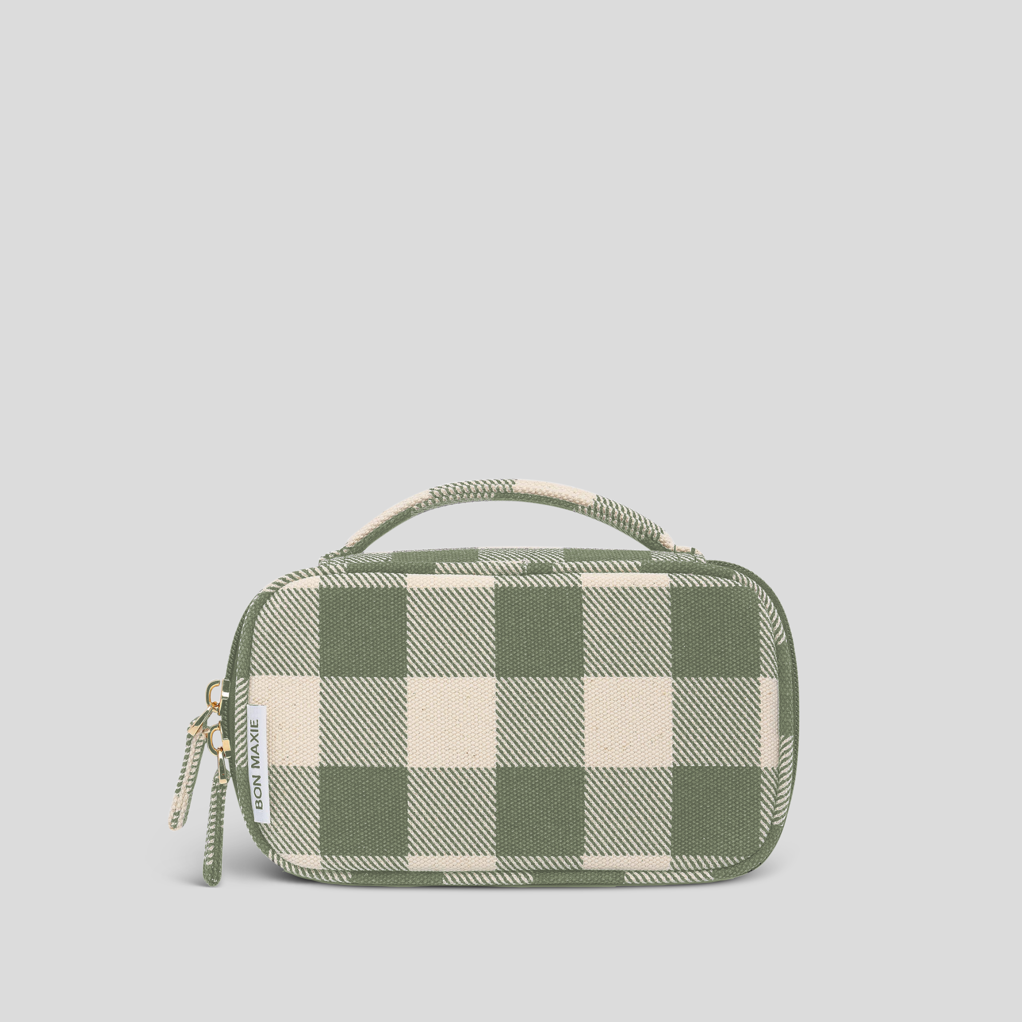 Handy Handle Case -- Sage Gingham