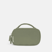 Handy Handle Case in coated canvas - Sage
