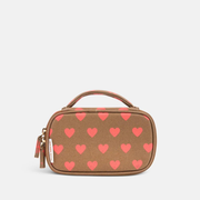 Handy Handle Case - Orange Hearts