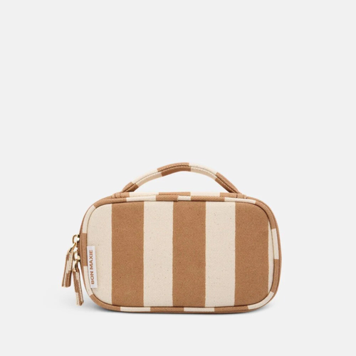 Handy Handle Case - Tan Stripe