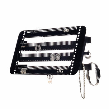 Mini Easy-Drop™ Earring Holder + Jewellery Organiser -- Black