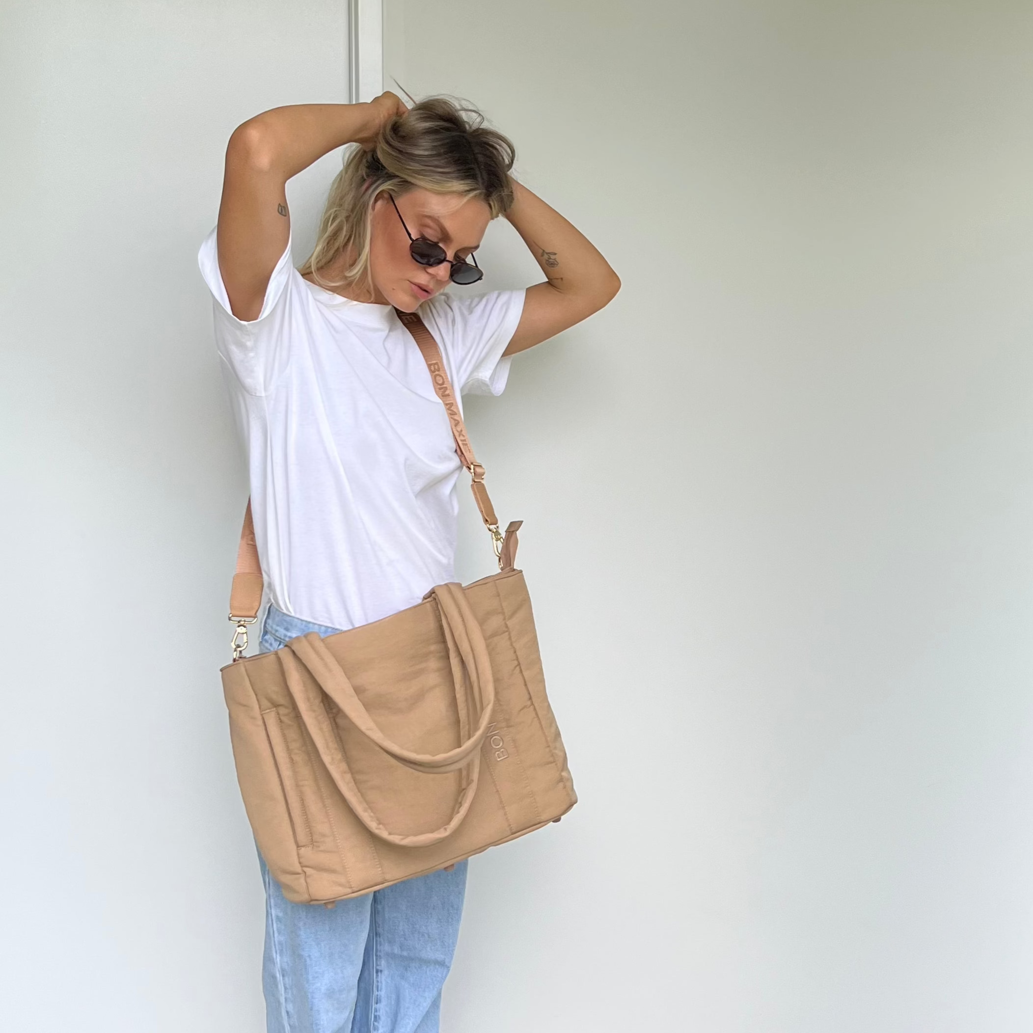 Everyday Tote Bag -- Tan