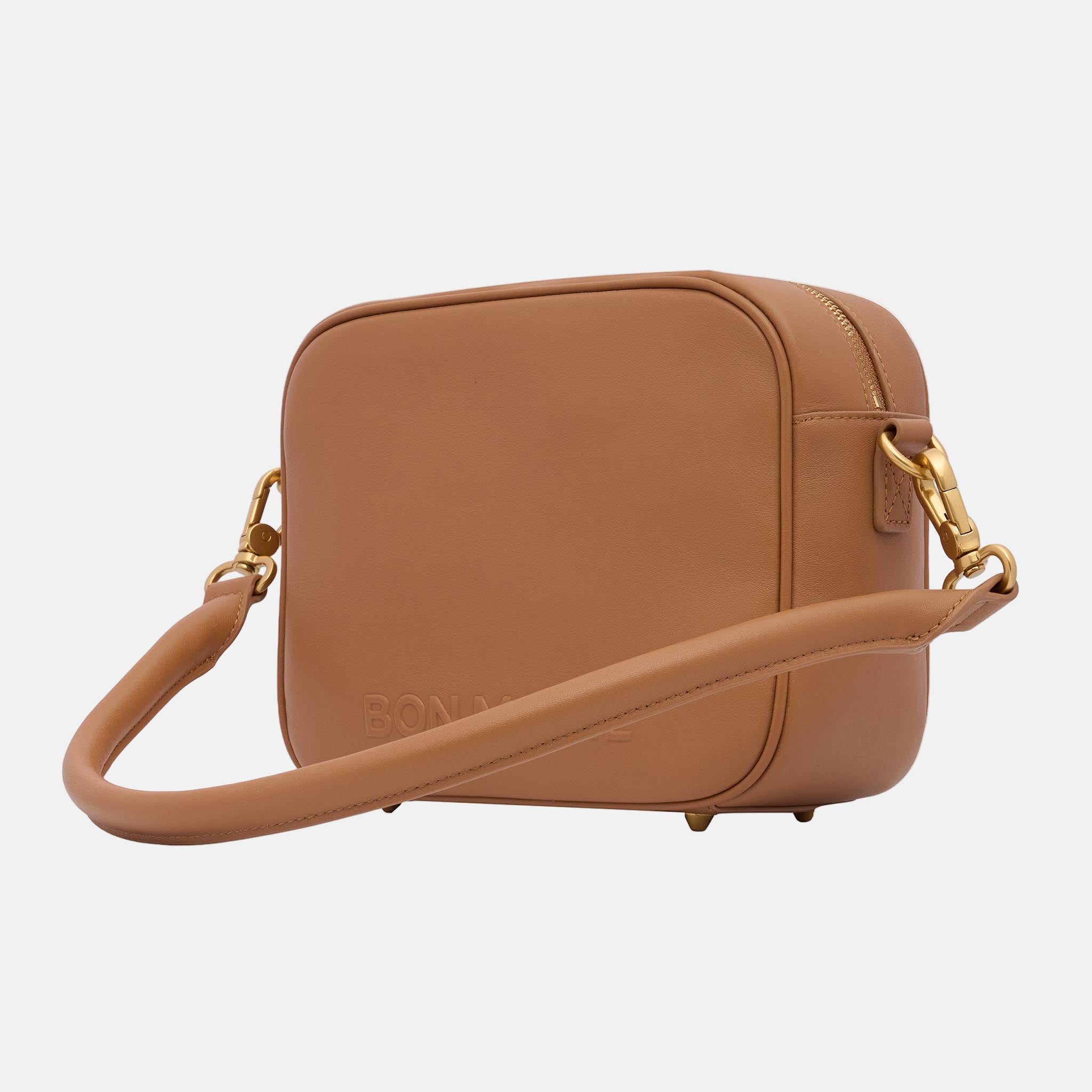 Sidekick™ Crossbody Bag in smooth nappa leather - Tan