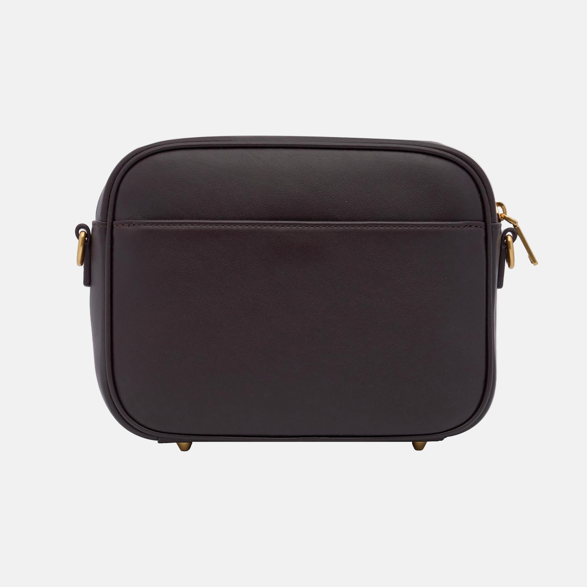 Sidekick™ Crossbody Bag in smooth nappa leather - Dark Chocolate