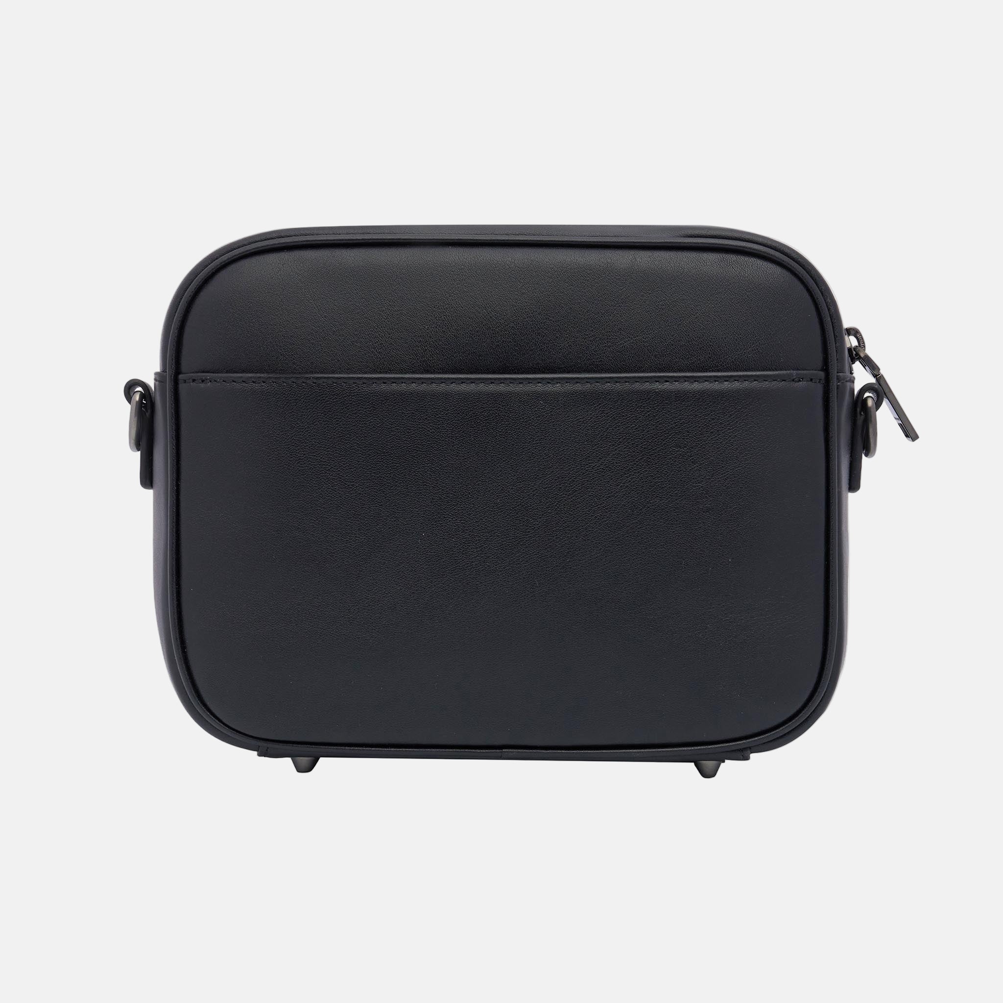 Sidekick™ Crossbody Bag in smooth nappa leather - Black