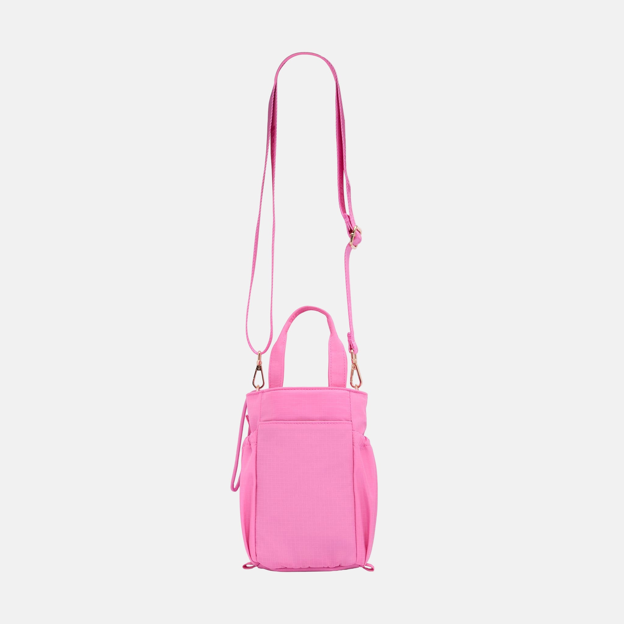 Multi-Wear Drink Bottle Bag with handles - Pink