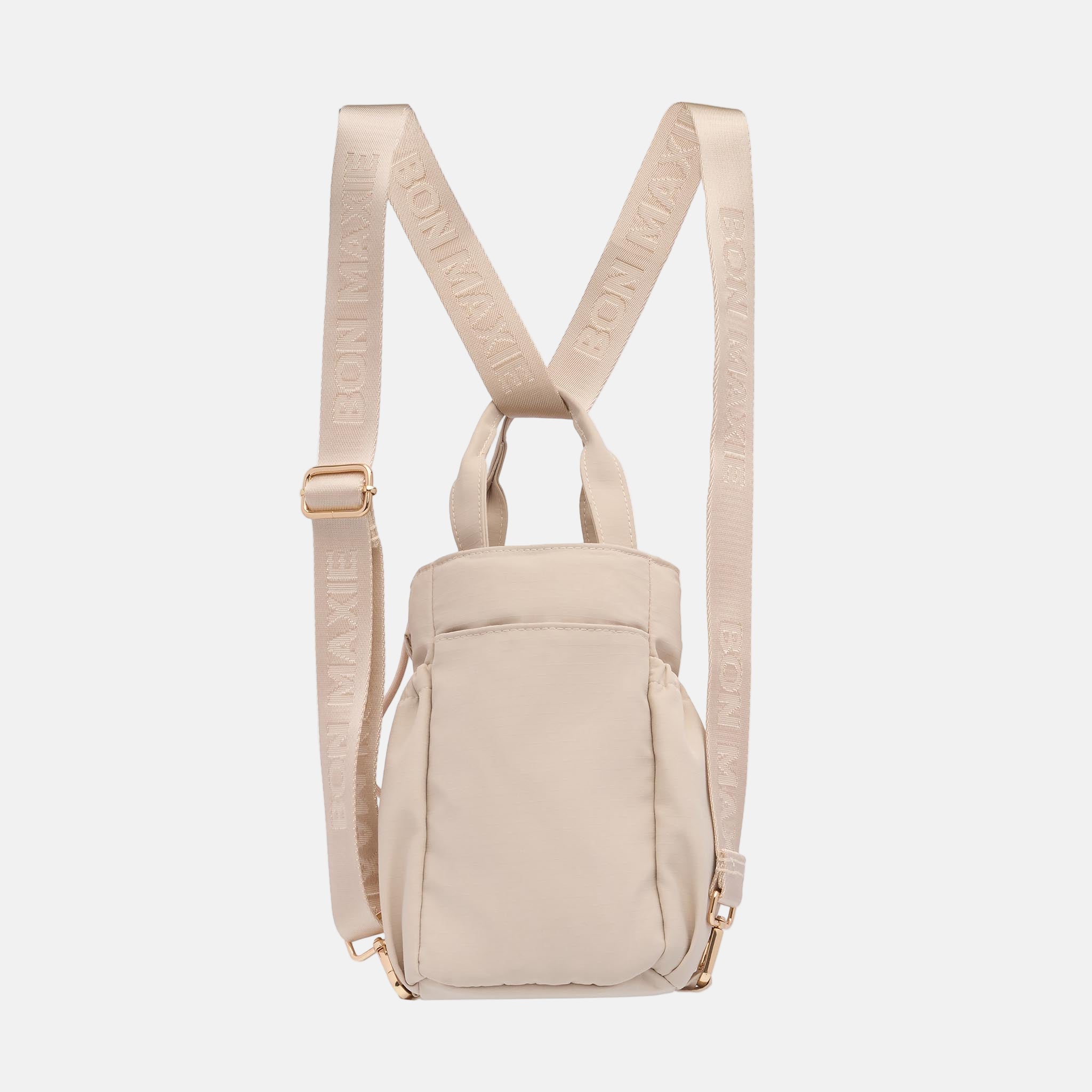 Multi-Wear Drink Bottle Bag with handles - Oat Milk