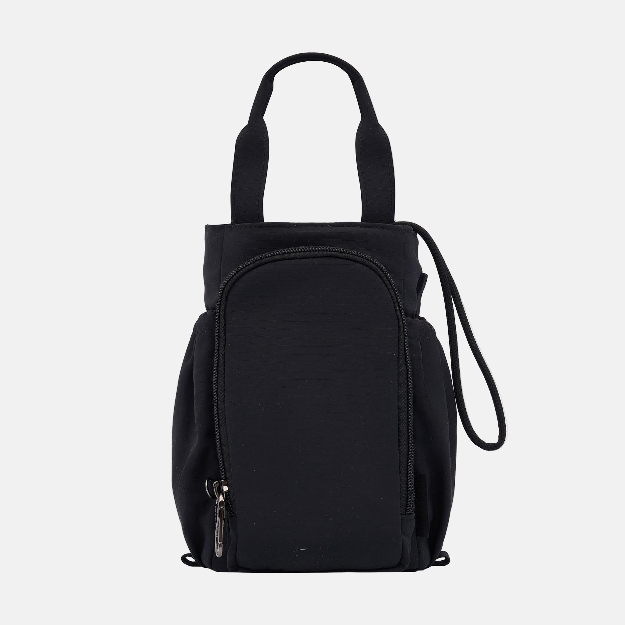 Multi-Wear Drink Bottle Bag with handles - Black