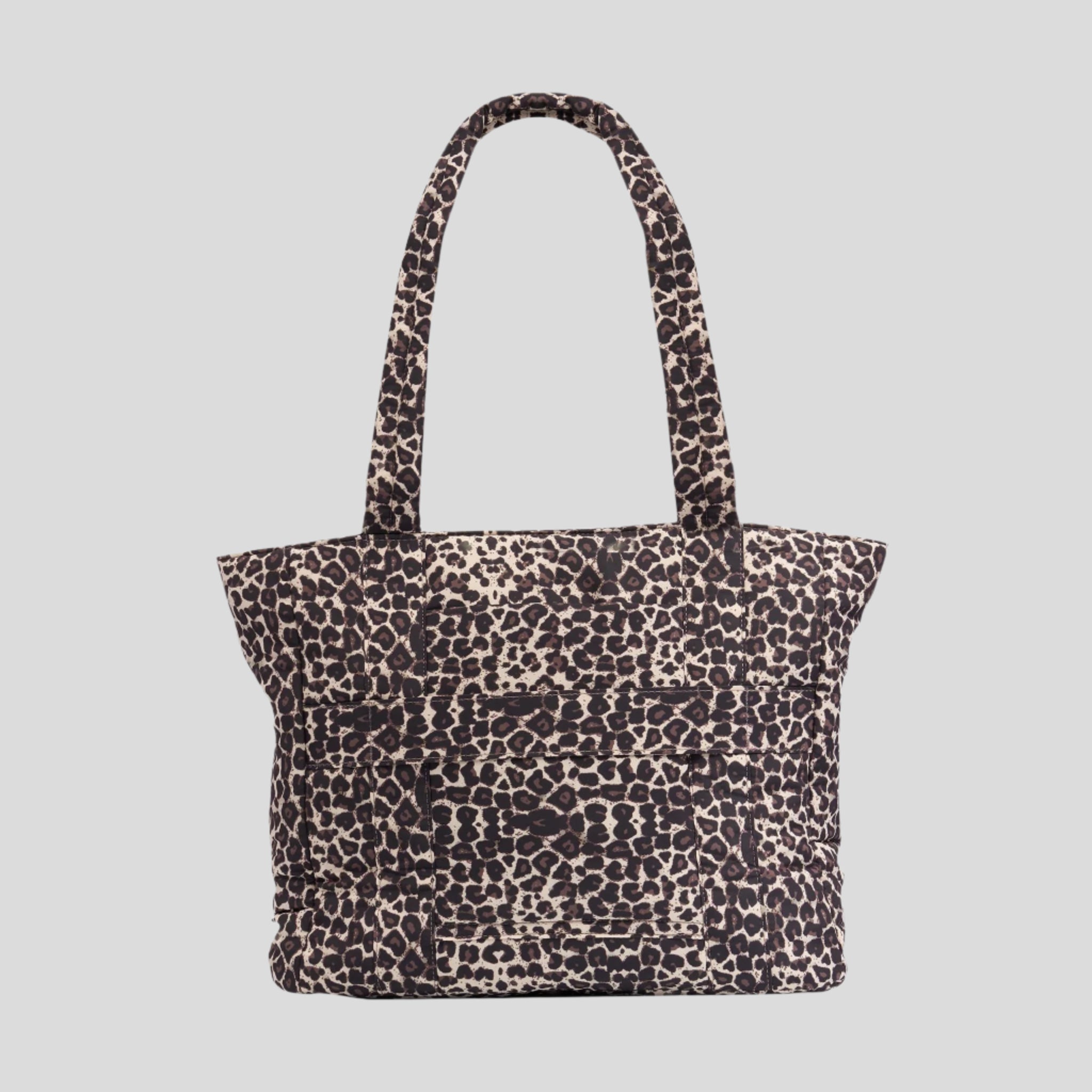 Everyday Tote Bag -- Tan Leopard