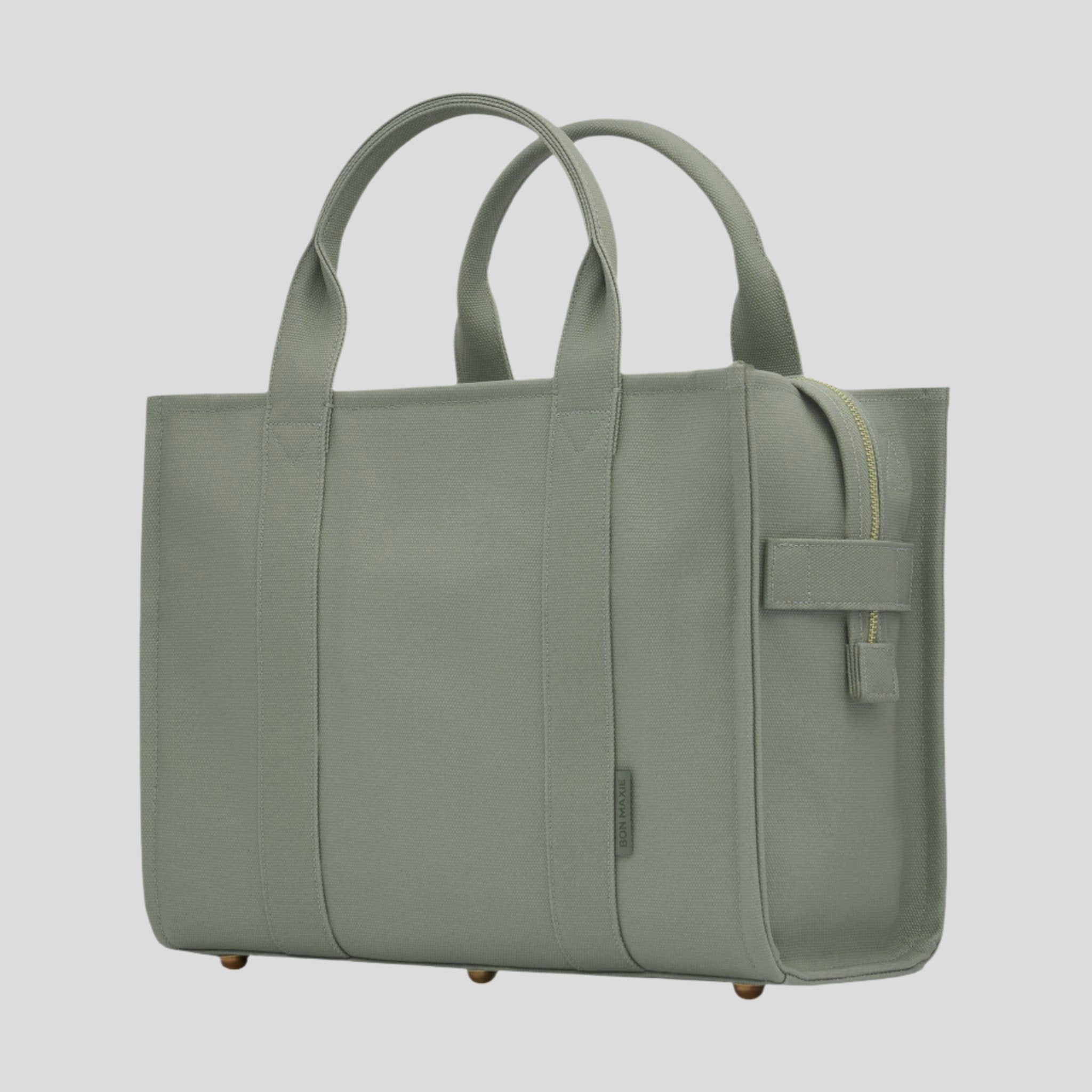 Small Bon Vivant Structured Tote Bag -- Mini Tote Sage