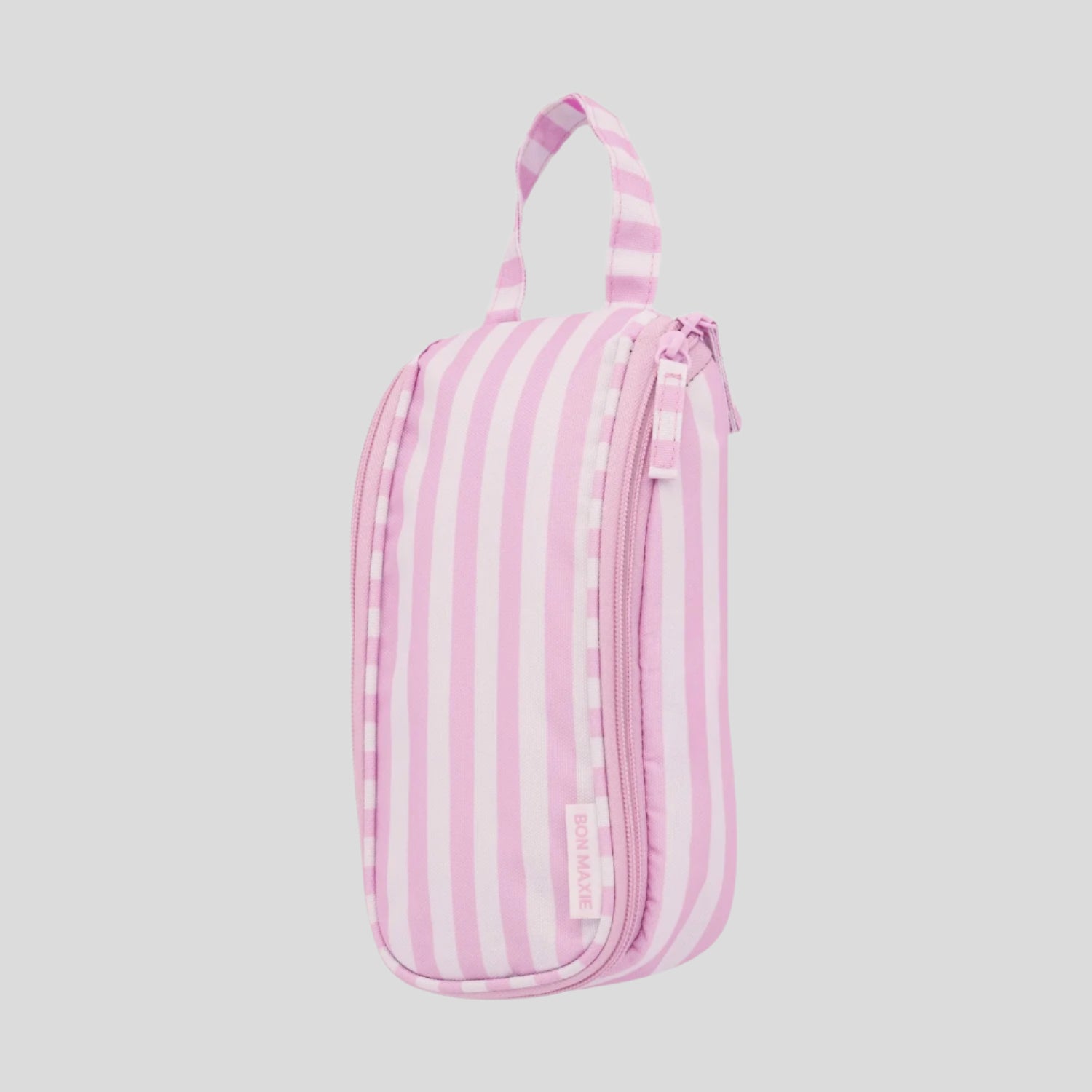 Slimline Hanging Toiletry Bag –  Blush Stripe