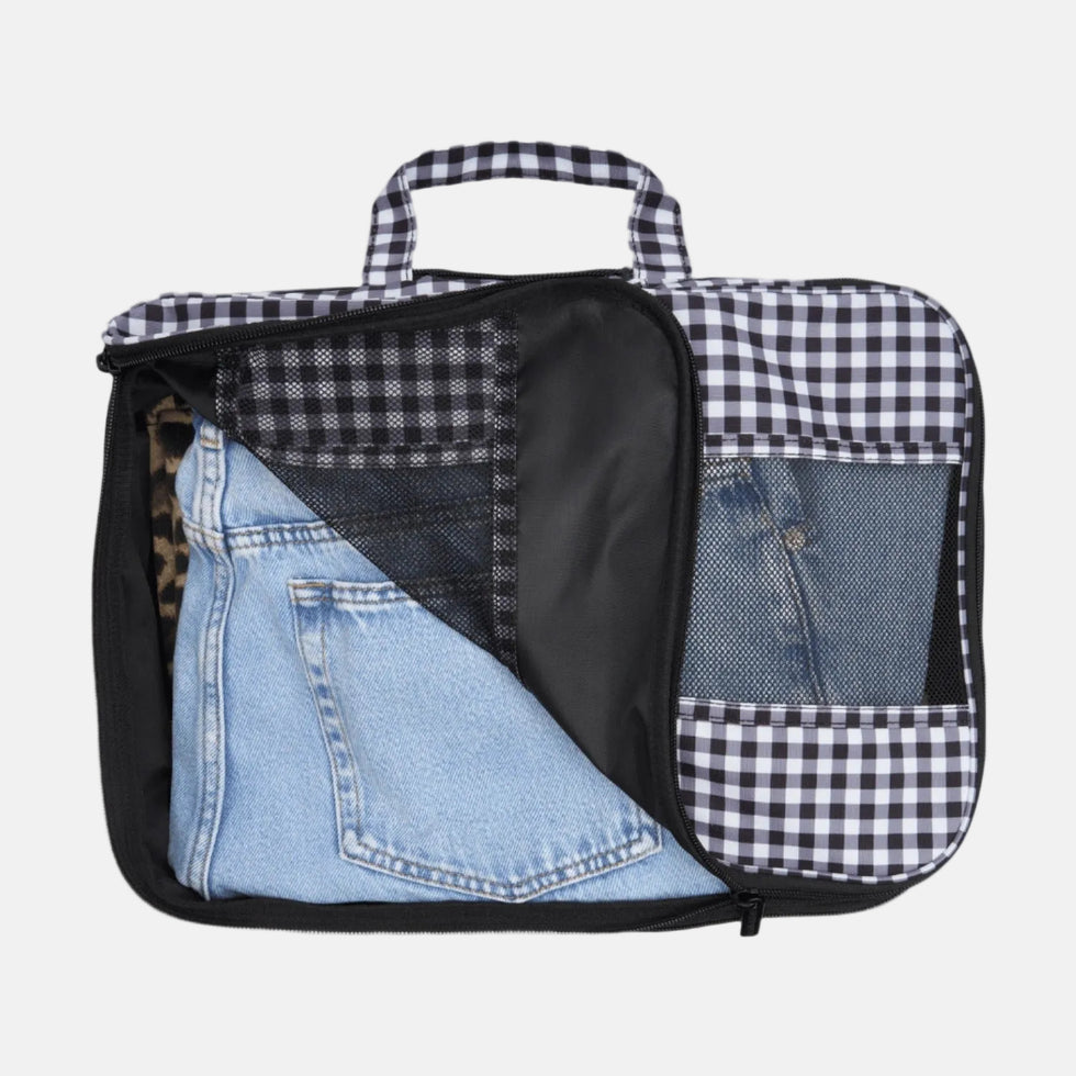 Pixel Gingham Packing Cube Set