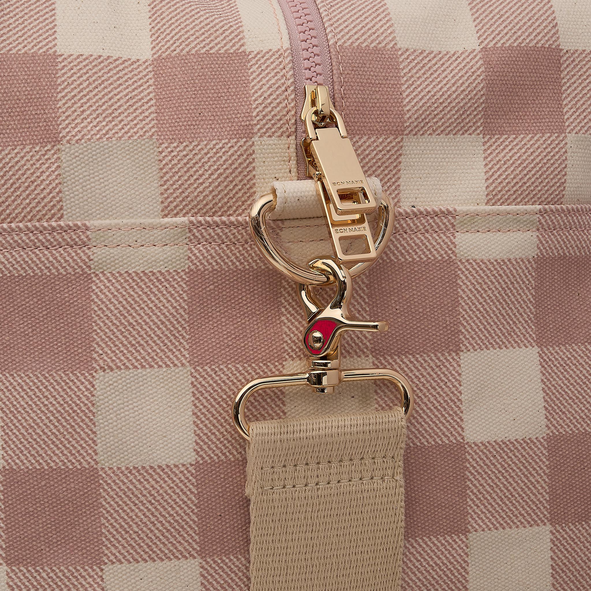 Bon Voyage Weekender Bag -- Milk Tea