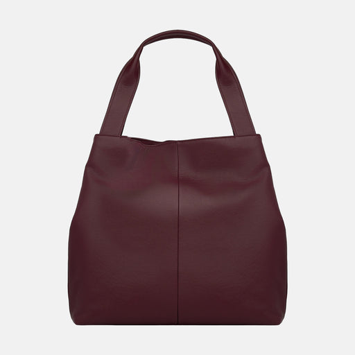 Slouchy Tote - Nappa Leather - Burgundy