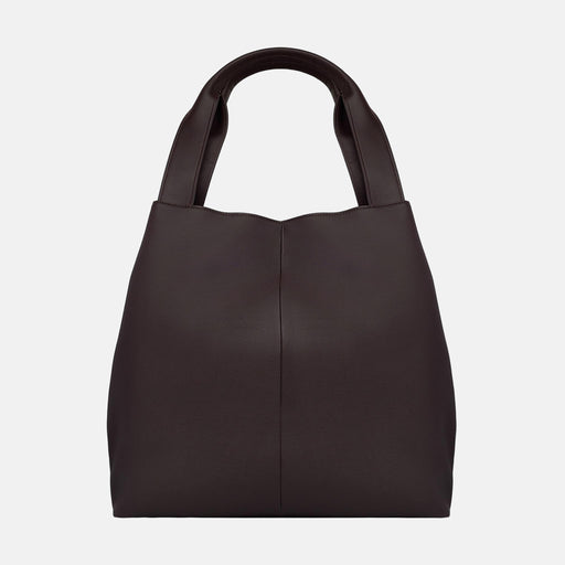 Slouchy Tote - Nappa Leather - Dark Chocolate