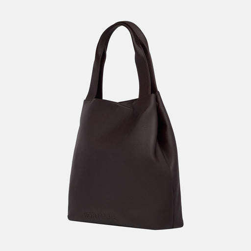 Slouchy Tote - Nappa Leather - Dark Chocolate
