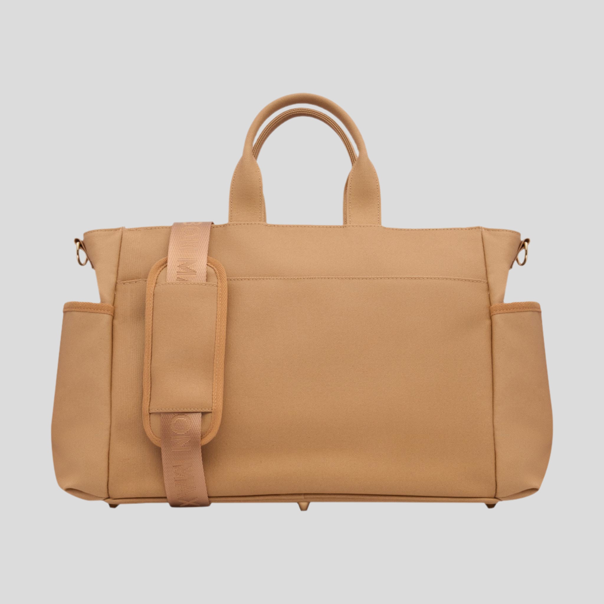 Everyday Multi-Pocket Tote Bag -- Tan