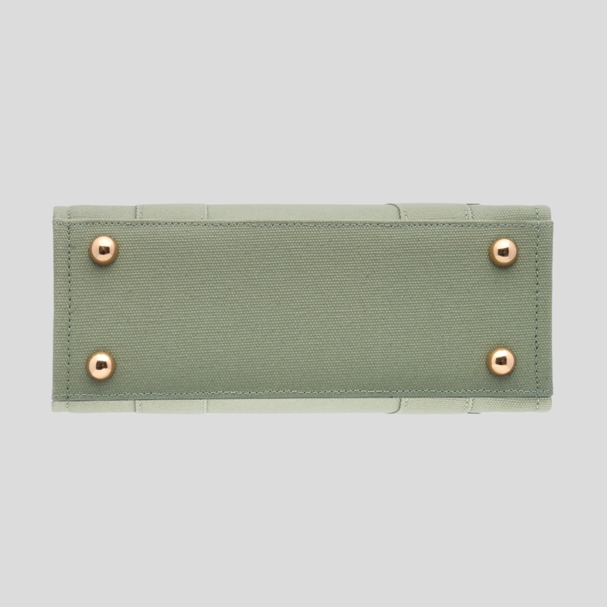 Micro Bon Vivant Structured Tote Bag -- Sage
