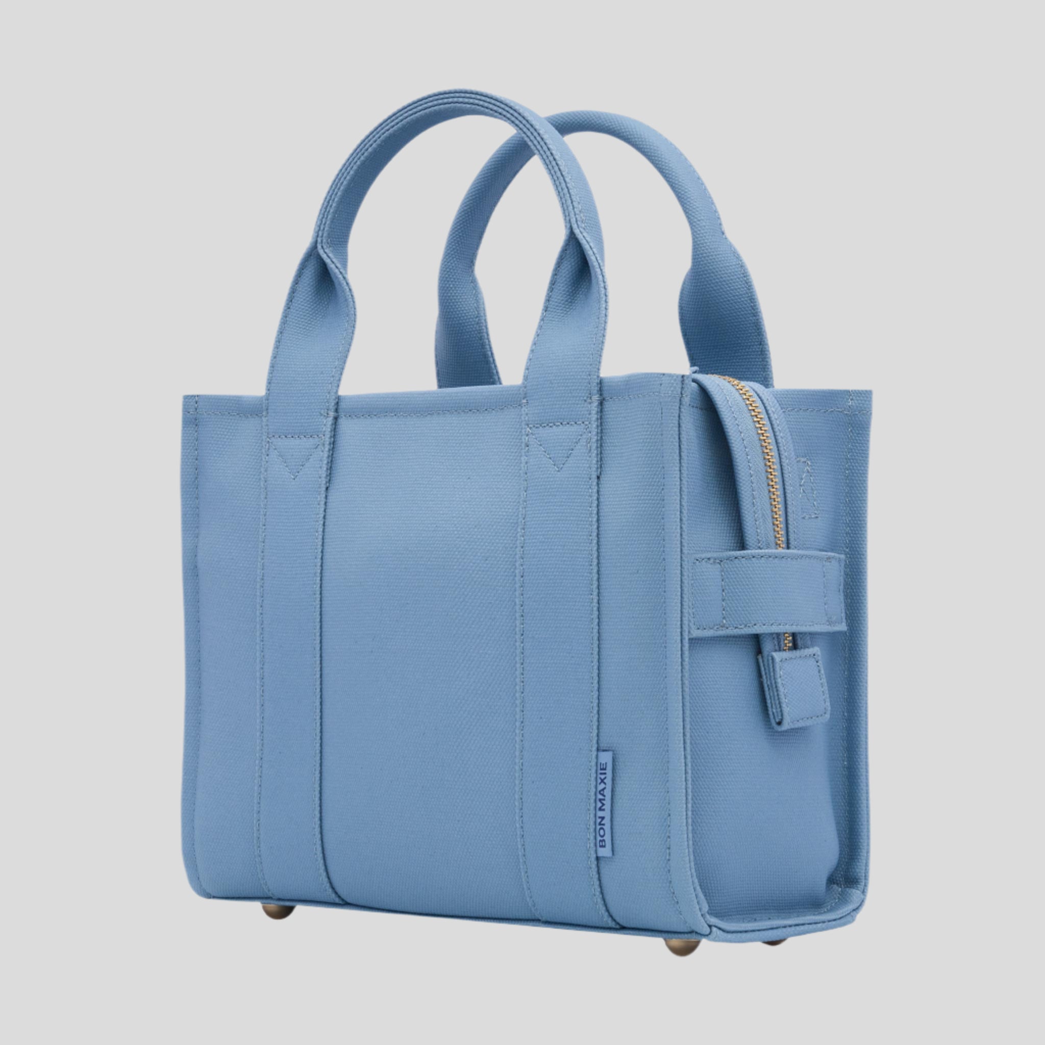 Micro Bon Vivant Structured Tote Bag -- Denim