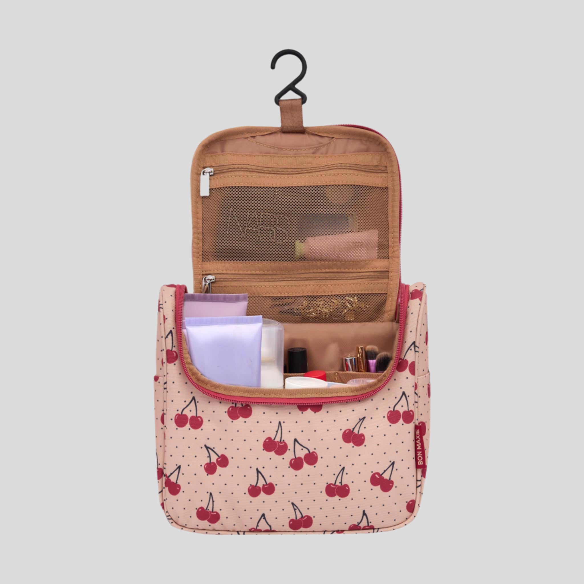 Bon Voyage Travel Toiletry Bag -- Cherries on Cream