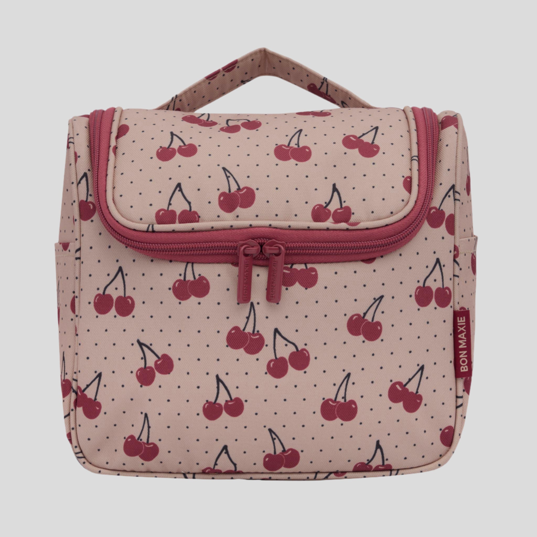 Bon Voyage Travel Toiletry Bag -- Cherries on Cream