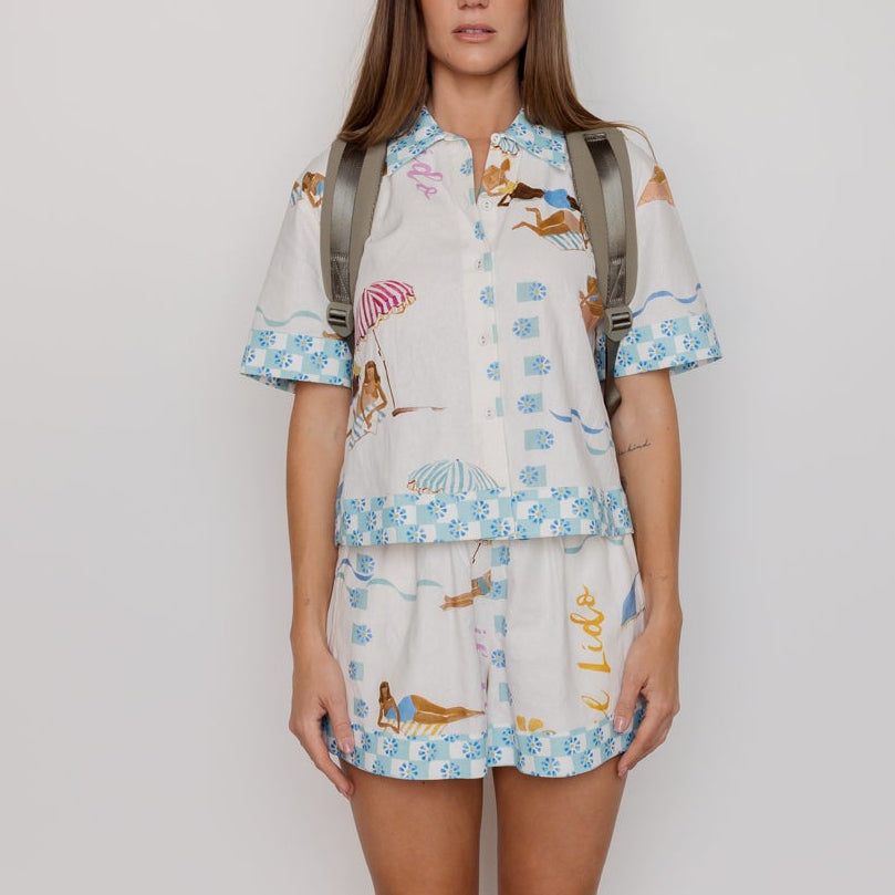 Cloudpack™ Backpack + Phone Pouch/Wet Bag -- Sage