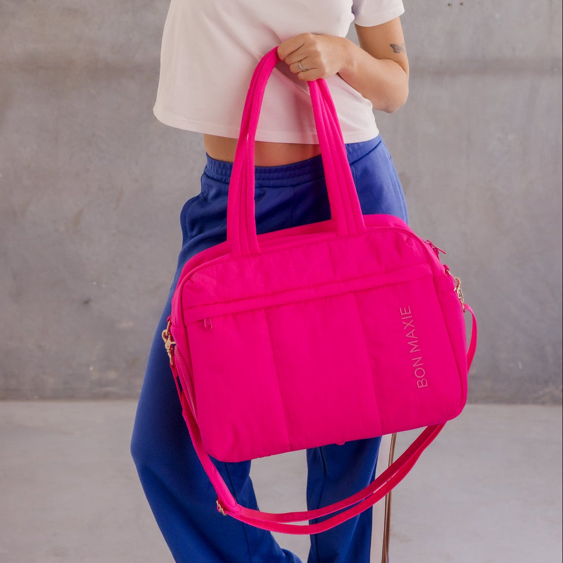 The Everyday Duffel -- Neon Pink