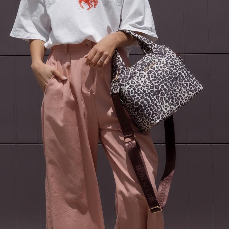 Puffy Pillow Crossbody Bag - Leopard Bags