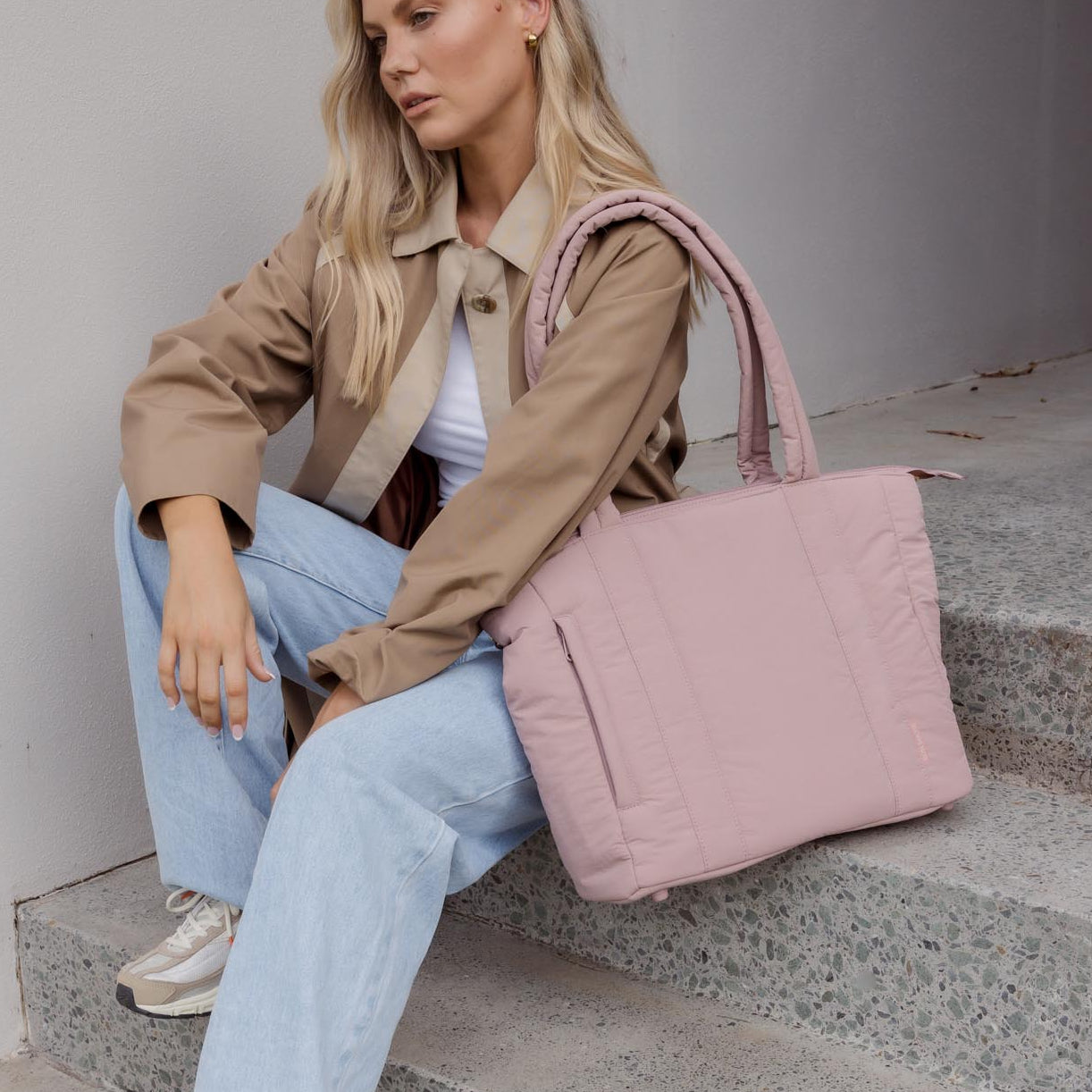 Everyday Tote Bag - Milk Tea