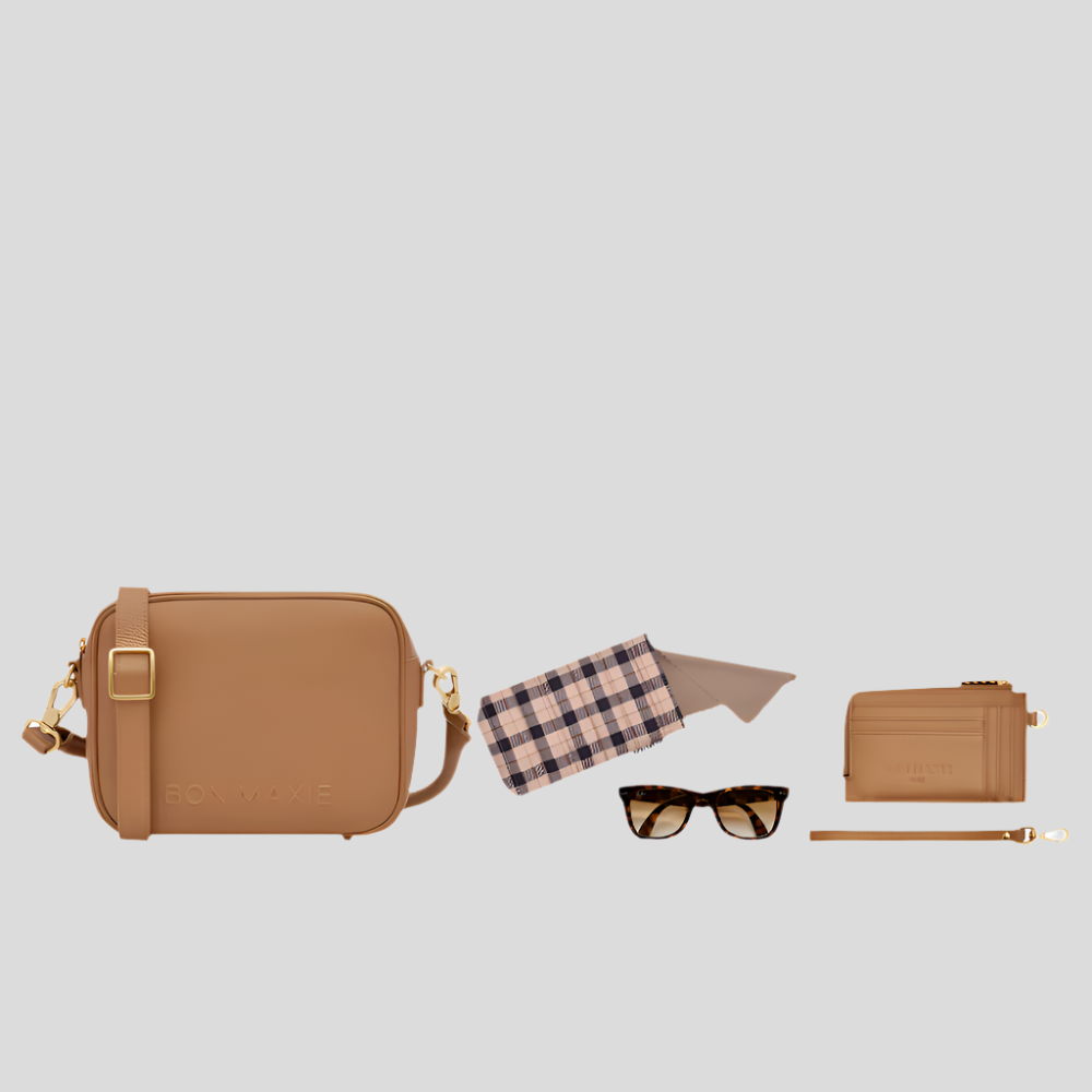 Downsize Your Bag Sidekick Bundle - Tan Value Bundles Brushed Gold Brushed Gold