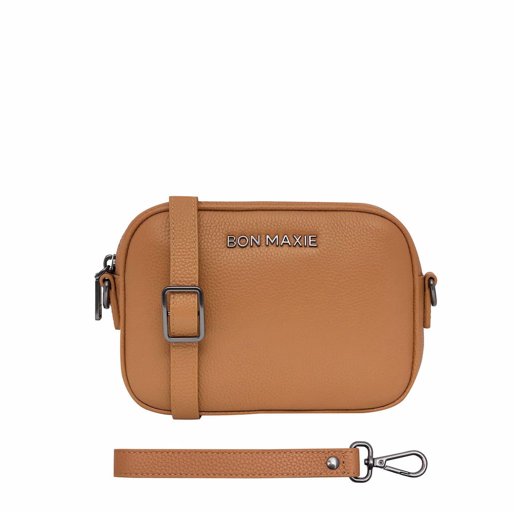 Mini Sidekick Wallet Crossbody Bag - Tan