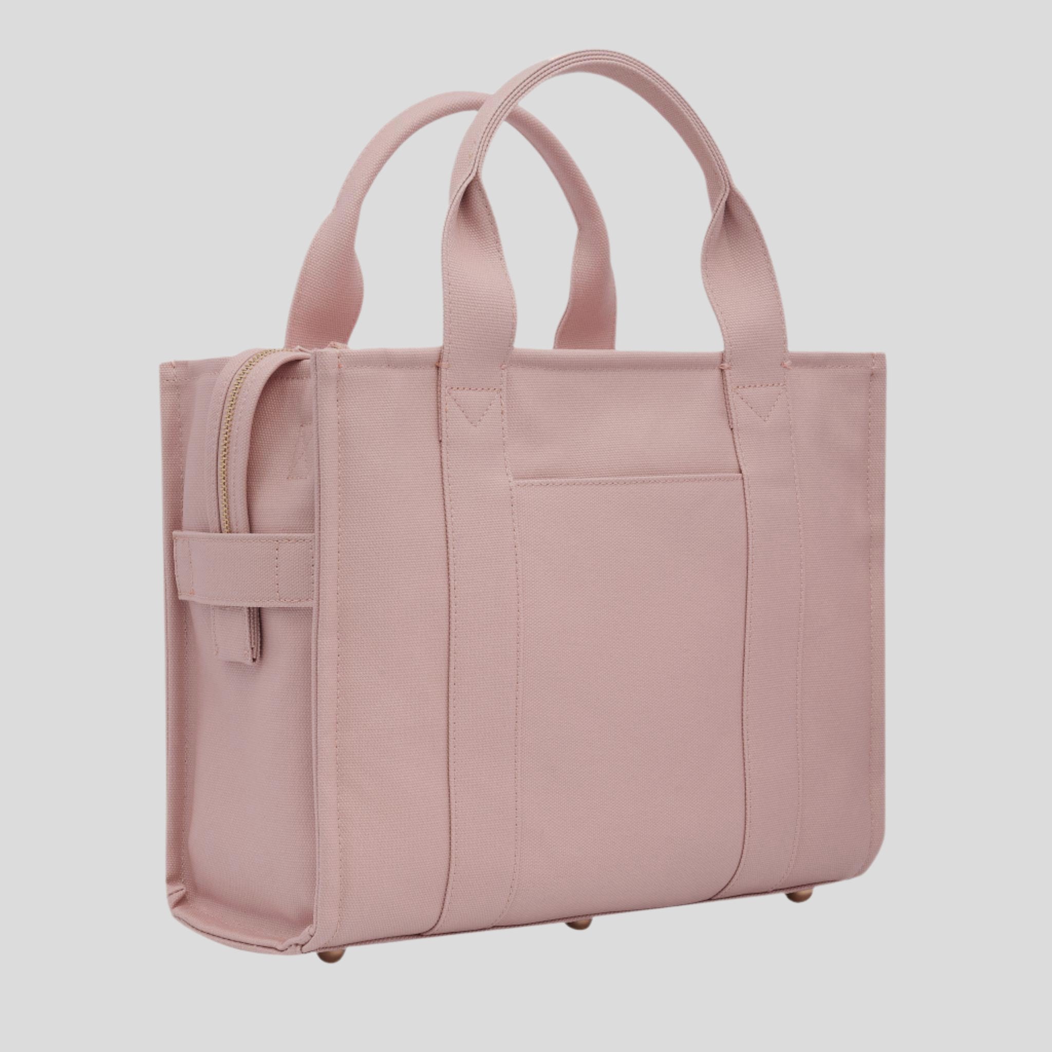 Small Bon Vivant Structured Tote Bag 3.0 - Mini Tote Milk Tea Tote Bag